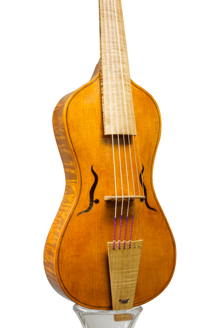 Trois-quart de viole d'amour de lutherie, modèle Storioni 2015
