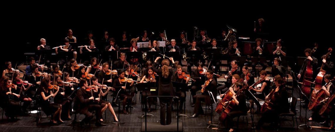 Aucune trace de violon pour gaucher dans l'Orchestre Universitaire de Strasbourg !