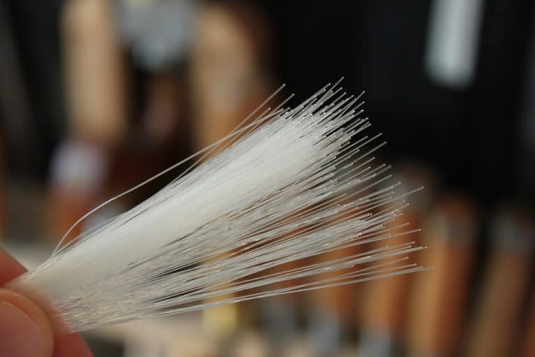 le crin synthétique très homogène
