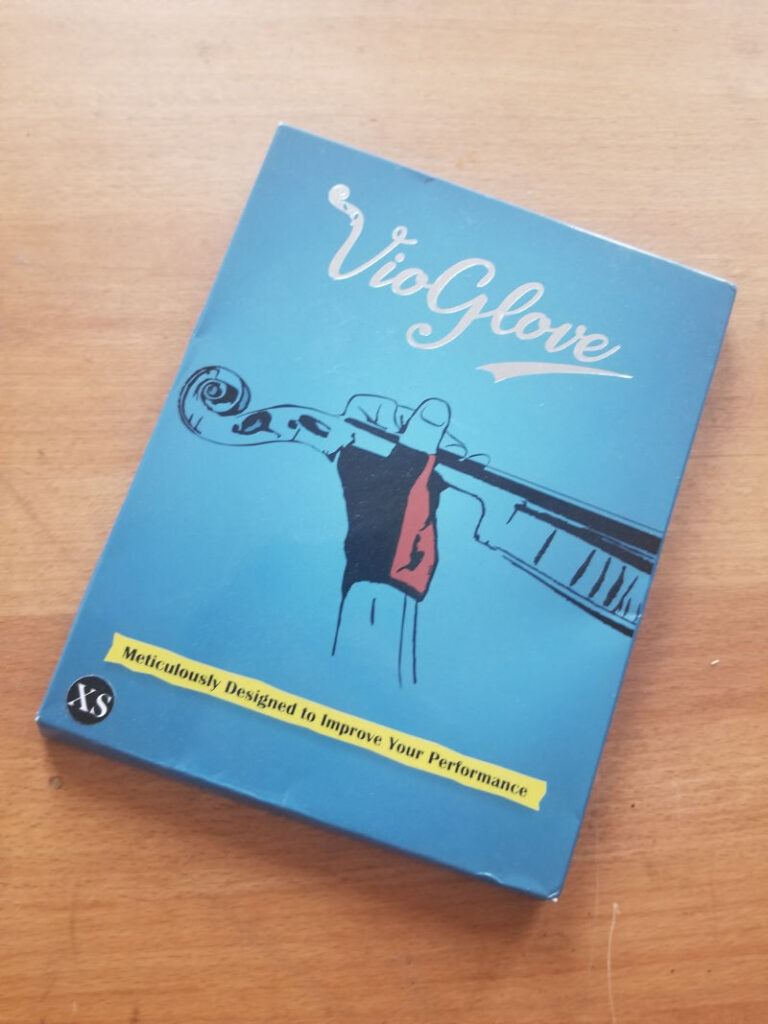 Emballage du vioglove, de dos