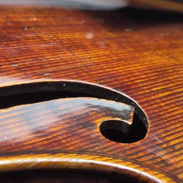 Violon Allemand Anonyme XIXe - Patte d'ff