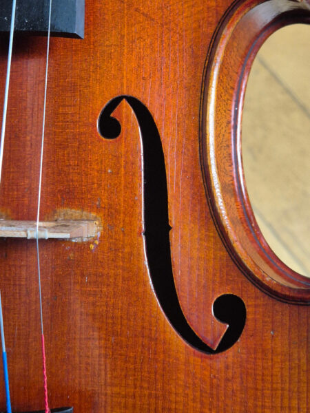 Violon Gustave Villaume 1934 - ouïe