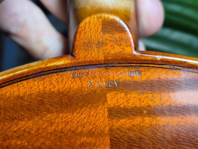 Violon Gustave Villaume 1934 - Marque au fer